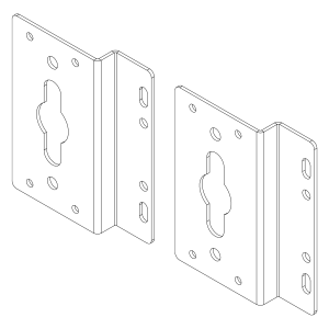 E Corner PDU Bracket