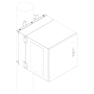 BOX Wall Mount Pole Kit